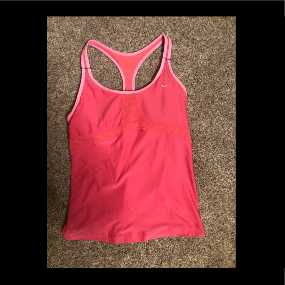 Women’s Pink Nike Dri-Fit Tank Top Size M